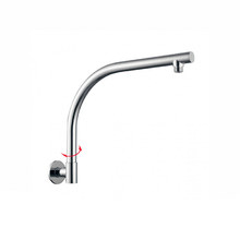 Euro 300mm Chrome Swivel Shower Arm & Head